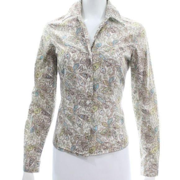 GUESS PAISLEY BUTTON DOWN SHIRT SIZE M - Picture 6 of 6